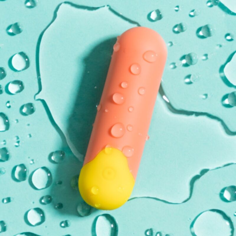 ROMP - RIOT MULTIFUNCTION VIBRATING BULLET ORANGE + YELLOW - Image 2