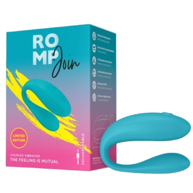 ROMP - JOIN TURQUOISE COUPLES VIBRATOR - Image 5