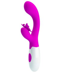 PRETTY LOVE - BUTTERFLY KISS 30 FUNCTION RABBIT VIBRATOR PURPLE