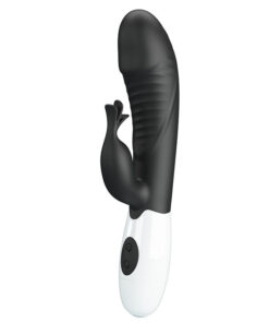 PRETTY LOVE - RASMUSSEN 30 FUNCTION RABBIT VIBRATOR BLACK