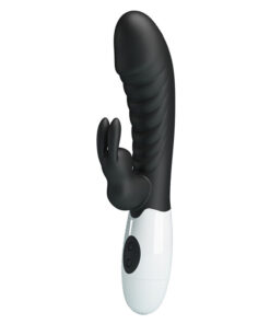 PRETTY LOVE - NAUGHTY BUNNY 30 FUNCTION RABBIT VIBRATOR BLACK