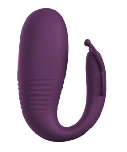 PRETTY LOVE - KLAY THRUSTING EGG VIBRATOR APP CONTROL PURPLE