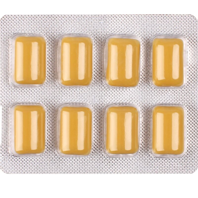 WUG ON - FUNCTIONAL CAFFEINE GUARANA GUM MINT VANILLA FLAVOUR BLISTER 8 PCS - Image 3