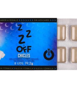 Alternative view of WUG OFF - FUNCTIONAL MELATONIN  VALERIAN LIQUORICE FLAVOUR GUM BLISTER 8 PCS