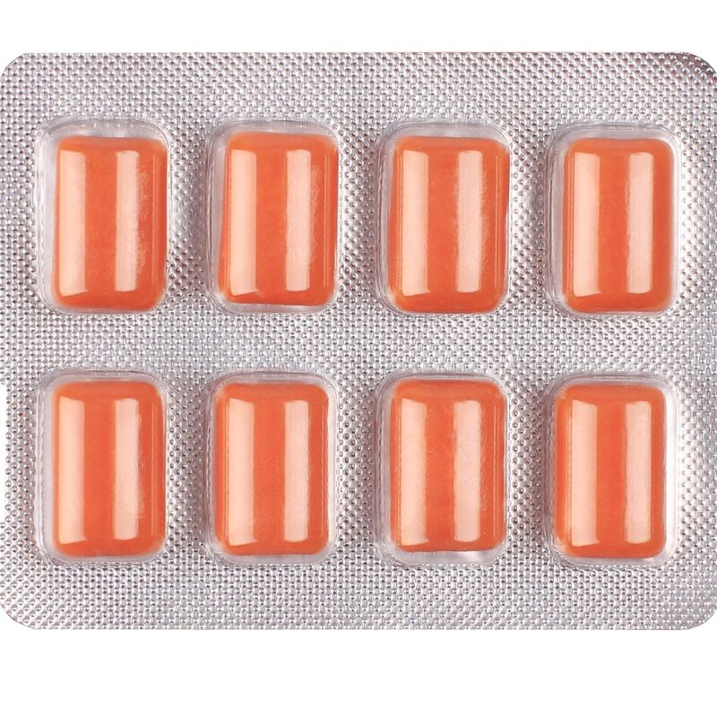 WUG MULTIVIT - FUNCTIONAL MULTIVITAMIN TROPICAL FLAVOUR GUM BLISTER 8 PCS - Image 3