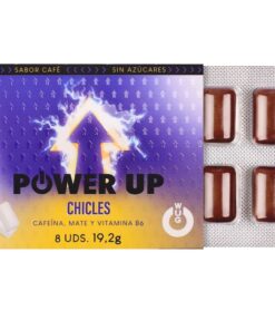 Alternative view of WUG POWER UP  FUNCTIONAL CAFFEINE  MATE COFFEE FLAVOUR GUM BLISTER 8 PCS