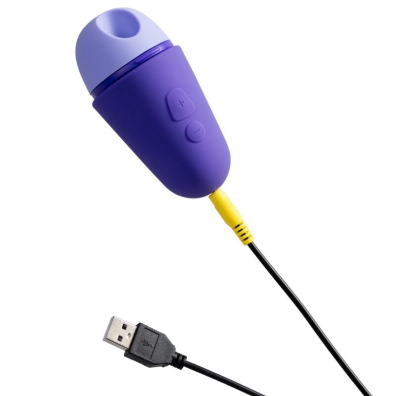 ROMP - FREE X CLITORAL STIMULATOR WITH LID 10 LEVELS RECHARGEABLE PURPLE - Image 4