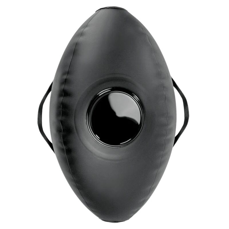 FETISH FANTASY SERIES - BODY DOCK INFLATABLE LOVE BALL WITH DILDO BLACK 41.9 CM - Image 3