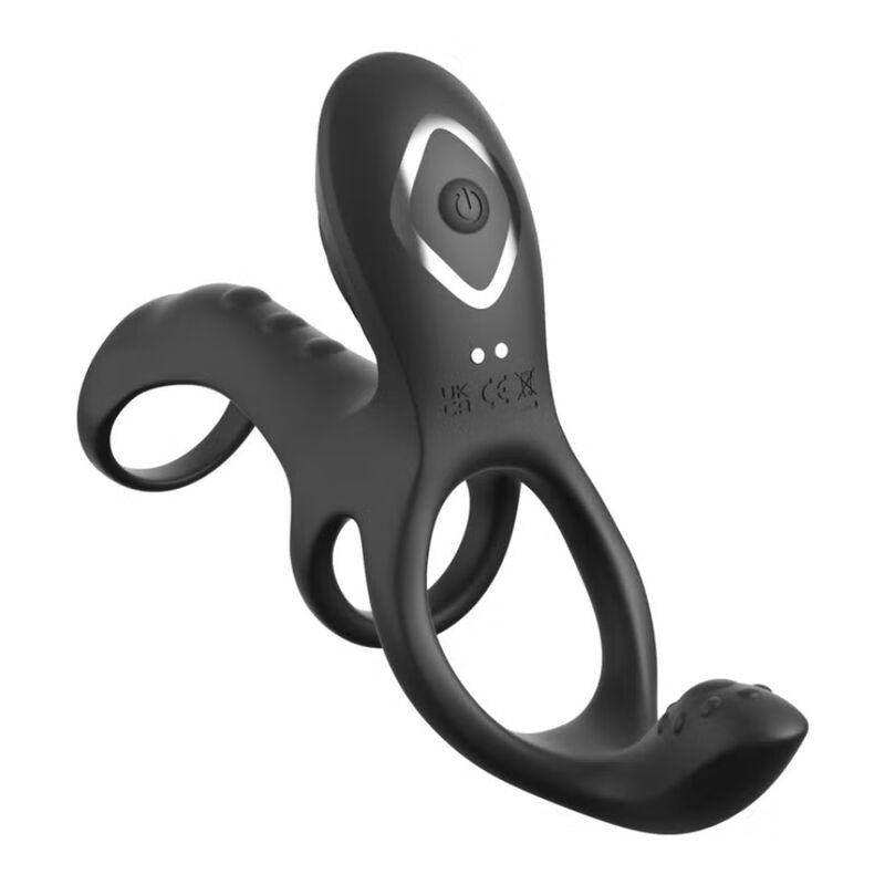FANTASY C-RINGZ - ULTIMATE COUPLES CAGE MAX VIBRATING COCK RING 19.5 CM - Image 3