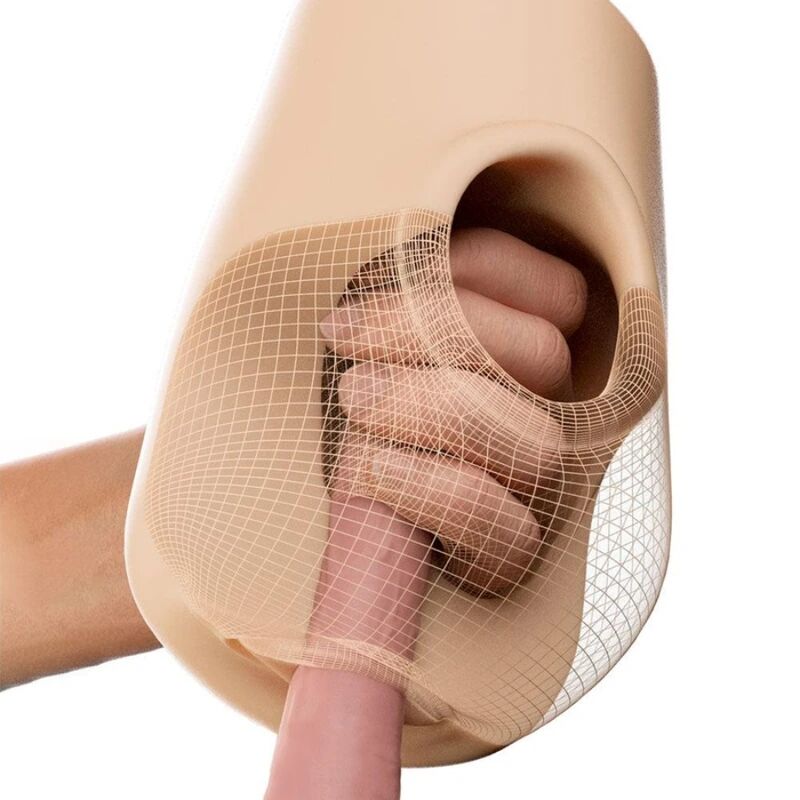 PDX PLUS - REALISTIC VAGINA PUSSY POUNDER SQUEEZE STROKER 18 CM - Image 4