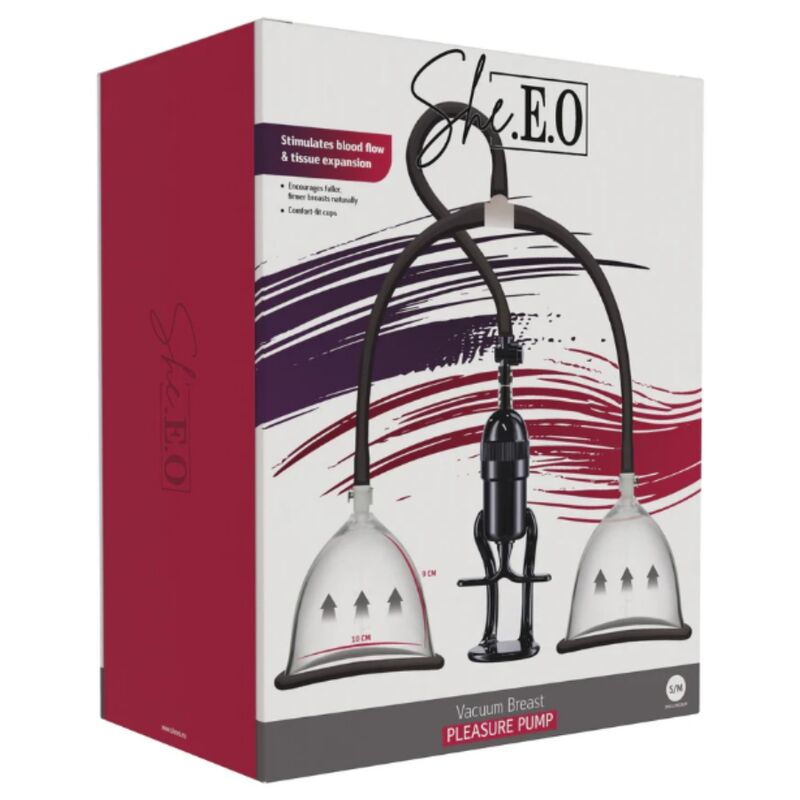 SHE.E.O - VACUUM BREAST PLEASURE PUMP S/M - Image 4
