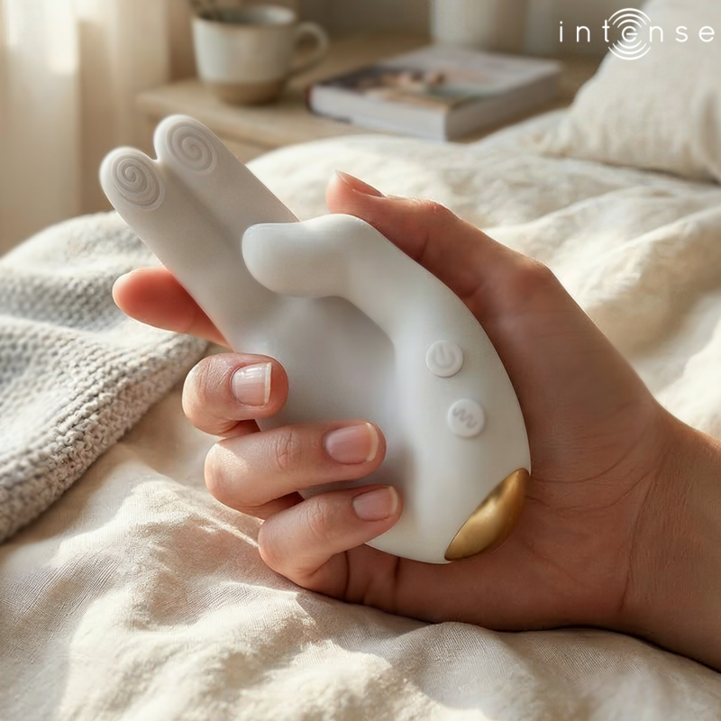 INTENSE - JIMMY HAND-SHAPED MULTIFUNCTION STIMULATOR WITH VIBRATION AND HEAT - Image 2