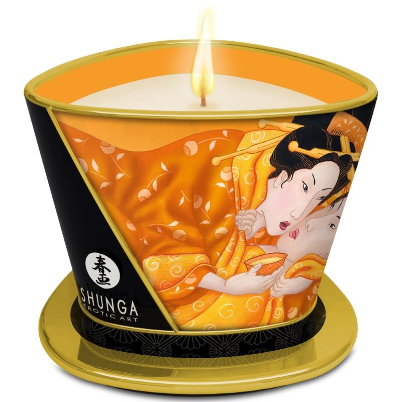 SHUNGA - MASSAGE CANDLE MANGO 170 ML - Image 2