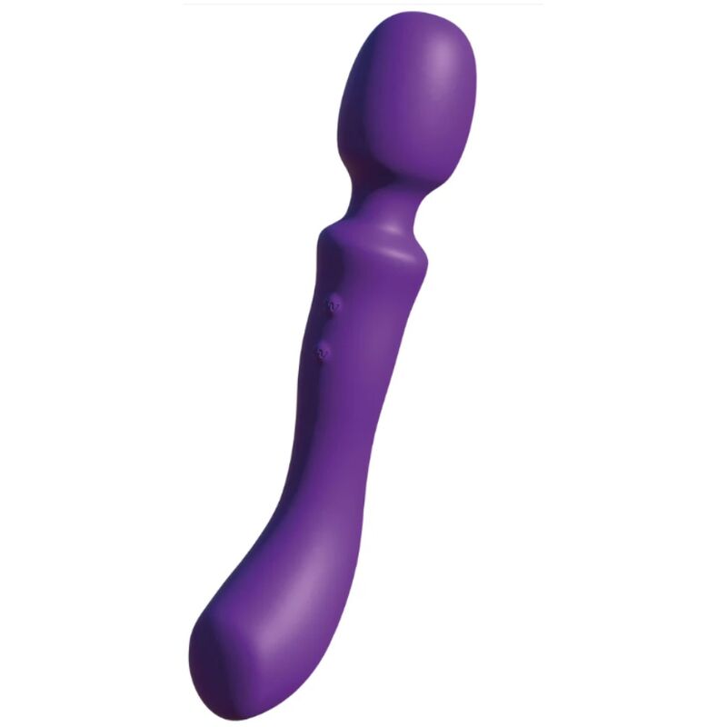SHE.E.O - DOUBLE-ENDED VIBRATING MASSAGER WAND PURPLE - Image 3