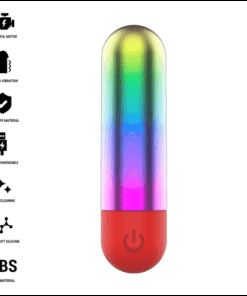 INTENSE - DEBBIE RAINBOW CLITORIS VIBRATING BULLET