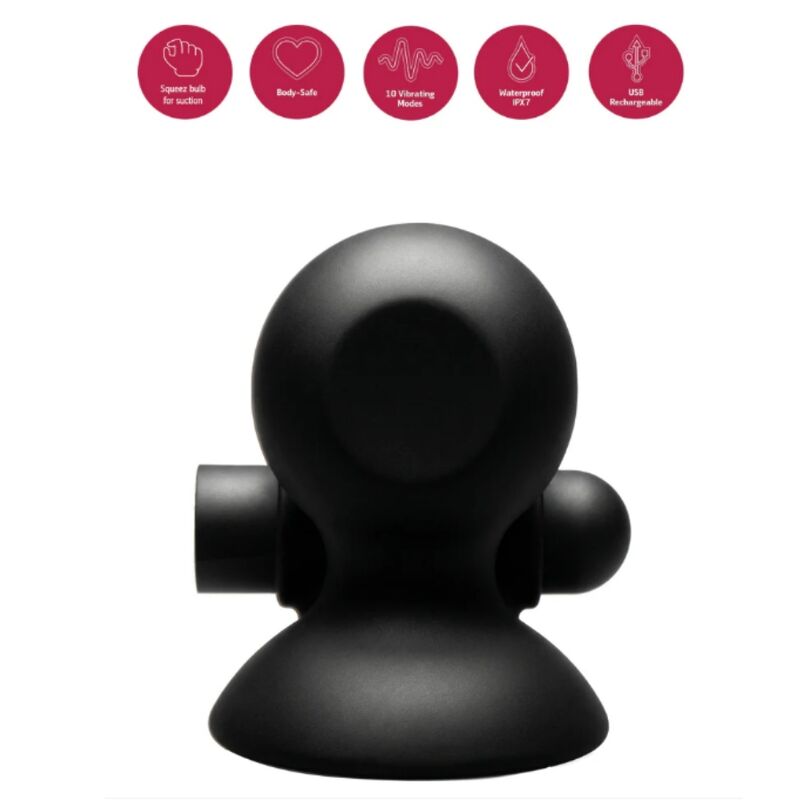 SHE.E.O - RECHARGEABLE VIBRATING NIPPLE SUCTION GEL - Image 2