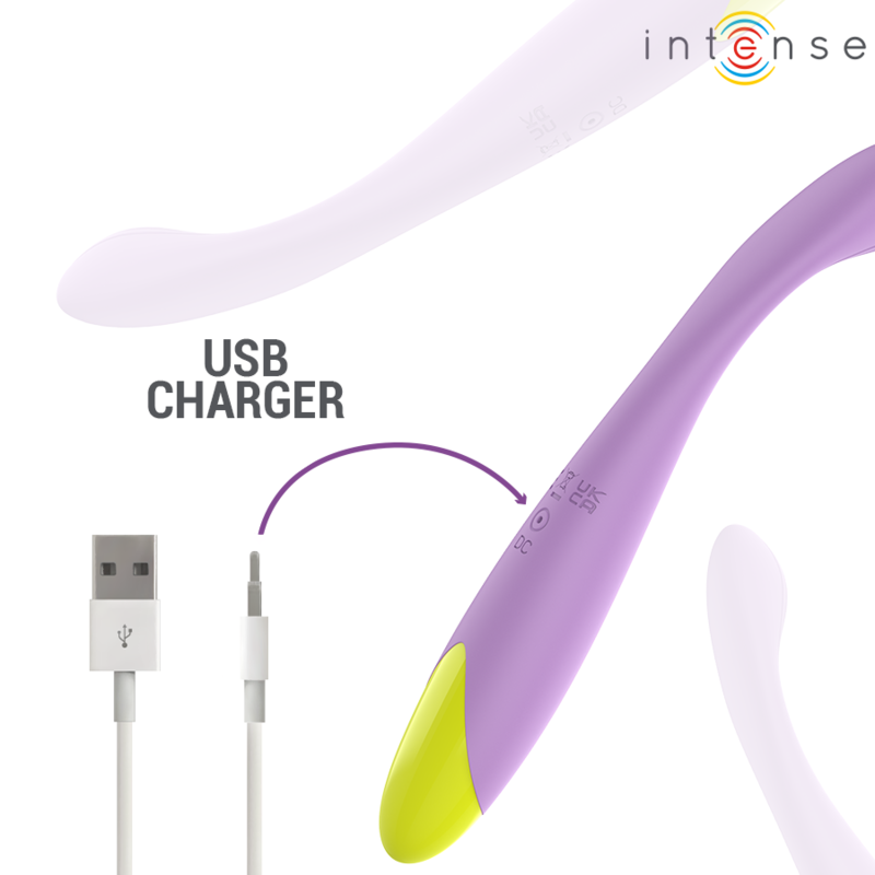 INTENSE - LUCCA FLEXIBLE USB RECHARGEABLE G-POINT STIMULATOR - Image 5