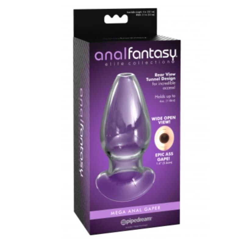 ANAL FANTASY ELITE - MEGA ANAL GAPER CLEAR ANAL PLUG - Image 3