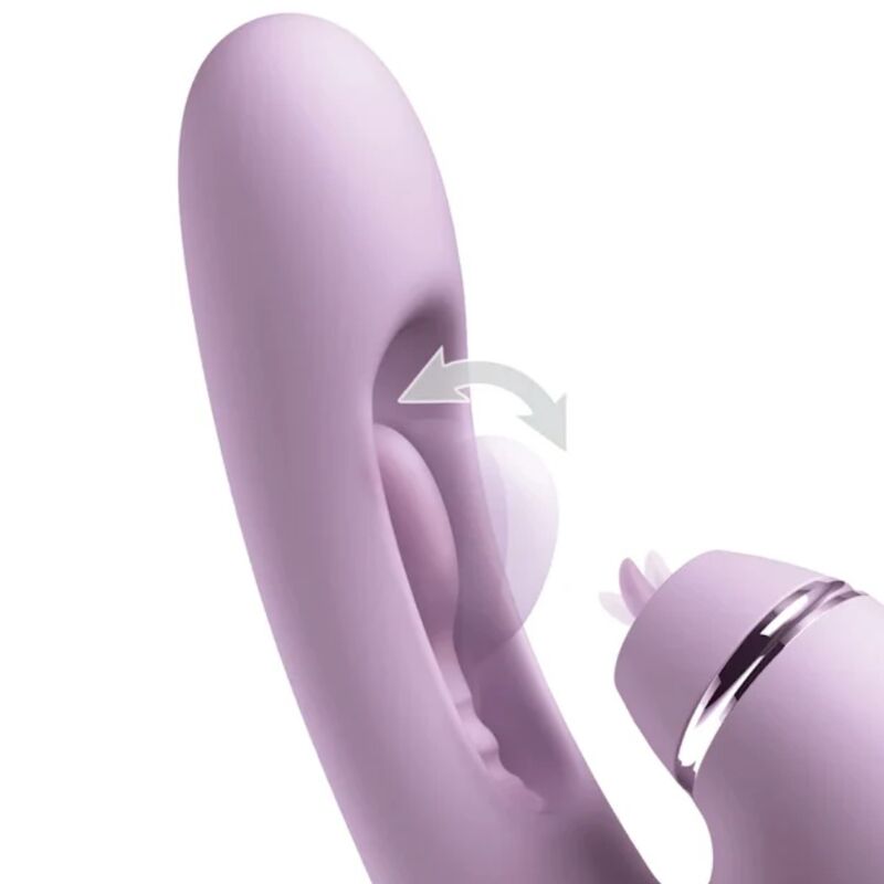 FANTASY FOR HER - G-TOUCH PULSE PRO PURPLE G-SPOT CLITORAL RABBIT VIBRATOR - Image 2