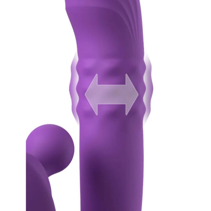 FANTASY FOR HER - HARMONI PRO PURPLE G-SPOT CLITORAL RABBIT VIBRATOR - Image 4