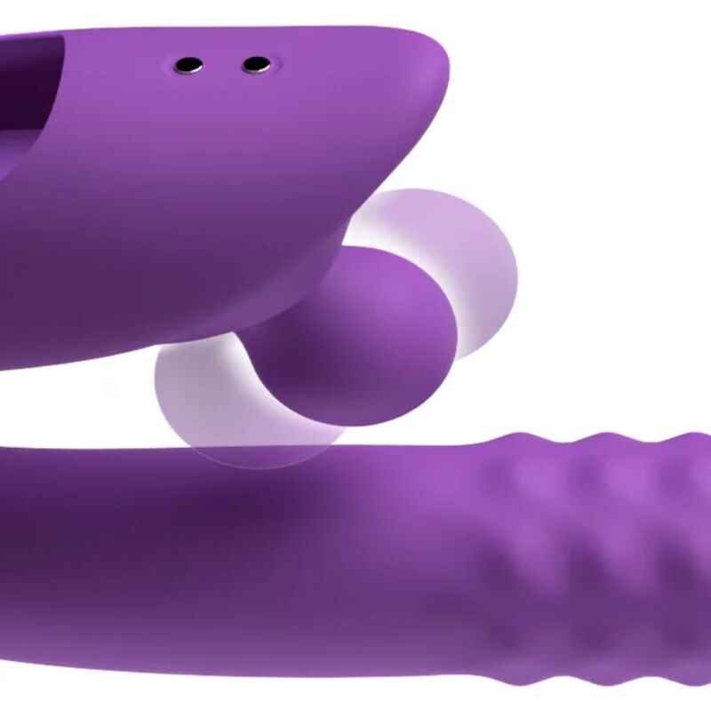 FANTASY FOR HER - HARMONI PRO PURPLE G-SPOT CLITORAL RABBIT VIBRATOR - Image 5