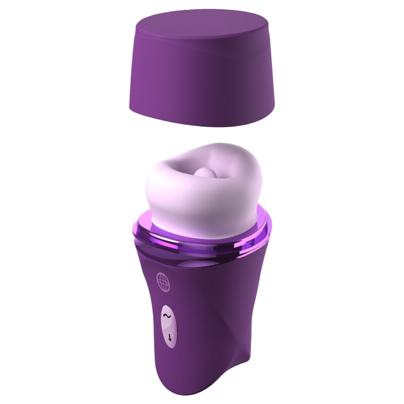FANTASY FOR HER - LUSH KISS PLUSH PURPLE SUCTION LICKING CLITORAL STIMULATOR - Image 3