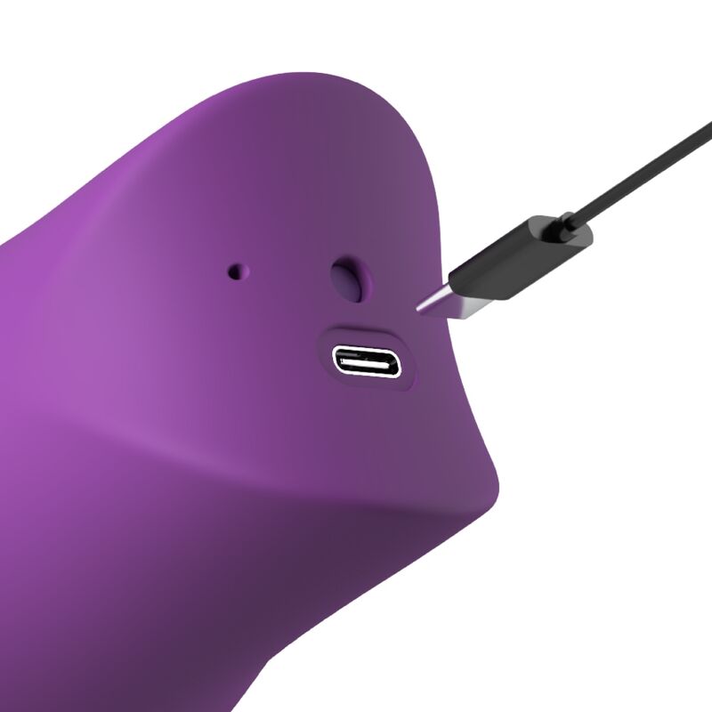 FANTASY FOR HER - LUSH KISS PLUSH PURPLE SUCTION LICKING CLITORAL STIMULATOR - Image 5