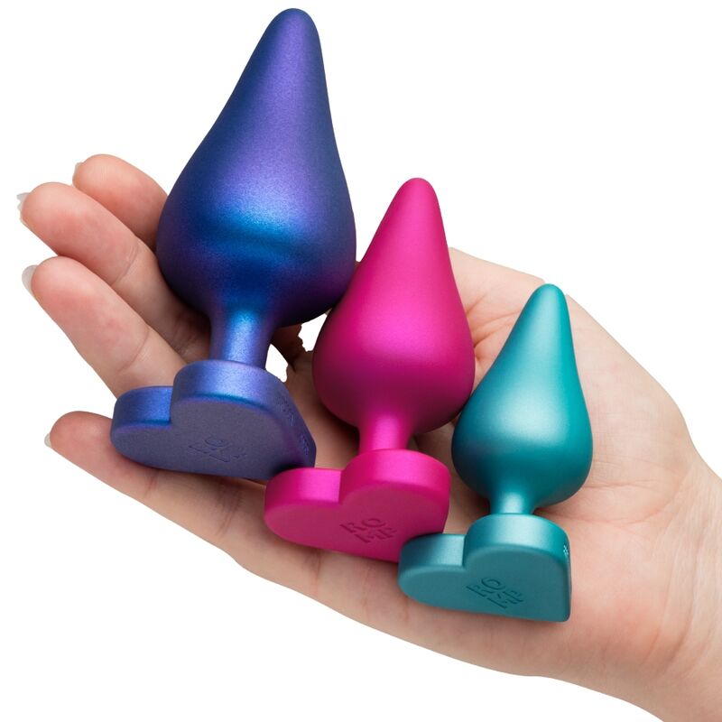 ROMP - LUSTER ANAL TRAINING KIT S/M/L WITH HEART-SHAPED BASE - Image 5