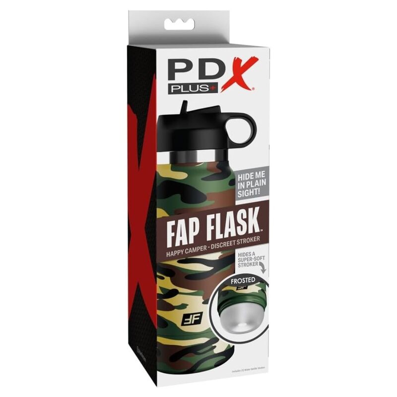 PDX PLUS - FAP FLASK HAPPY CAMPER DISCREET MASTURBATOR CAMOUFLAGE - Image 5