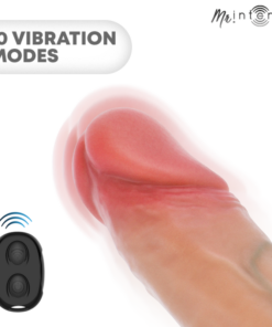 Alternative view of MR INTENSE - ARNOLD L ULTRA-REALISTIC VIBRATING PENIS SLEEVE REMOTE CONTROL 16 CM -Ø- 4.5 CM