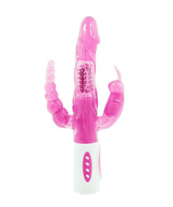 BAILE - PRETTY BUNNY TRIPLE VIBRATOR ROTATOR