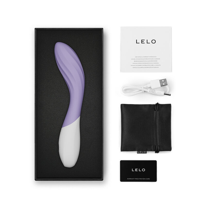 LELO - MONA TWIST RECHARGEABLE APP-CONTROLLED G-SPOT VIBRATOR LAVENDER - Image 5