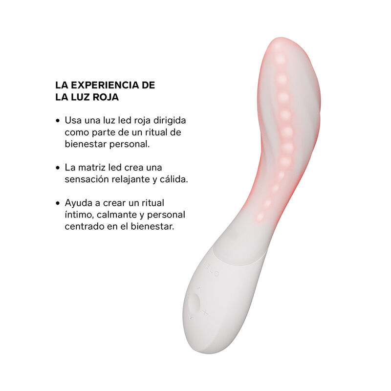 LELO - MONA SPECTRA RED LIGHT INTIMATE MASSAGER RECHARGEABLE APP-CONTROLLED - Image 4