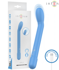 INTENSE - KARLIE RECHARGEABLE G-SPOT STIMULATOR BLUE