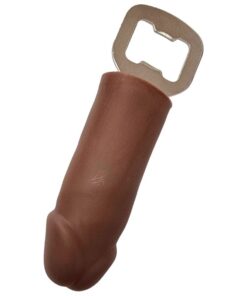 DIABLO PICANTE - BROWN RUBBER PENIS SHAPED OPENER