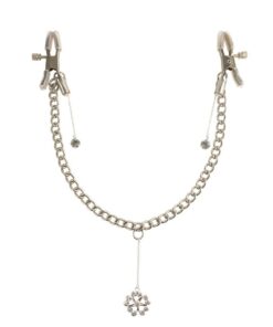 Alternative view of FETISH FANTASY SERIES - CRYSTAL NIPPLE CLAMPS,