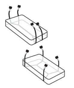 Alternative view of FETISH FANTASY LIMITED EDITION - WRAPAROUND MATTRESS RESTRAINTS