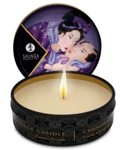 SHUNGA - MINI CARESS BY CANDELIGHT EXOTIC FRUITS MASSAGE CANDLE 30 ML