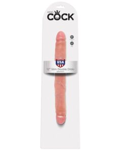 KING COCK - SLIM DOUBLE DILDO 30 CM