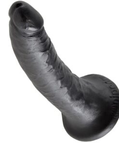 Alternative view of KING COCK - DILDO BLACK 17.8 CM