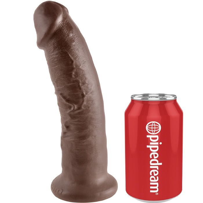 KING COCK - 9 DILDO BROWN 22.9 CM - Image 3