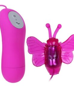 Alternative view of BAILE - CUTE SECRET BUTTERFLY STIMULATOR VIBRATOR 12V