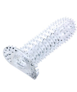 Alternative view of BAILE - PENIS SHEATH WITH PINK STIMULATING POINTS 14 CM