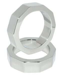 METAL HARD - PENIS AND TESTICLE NUT RING 45 MM