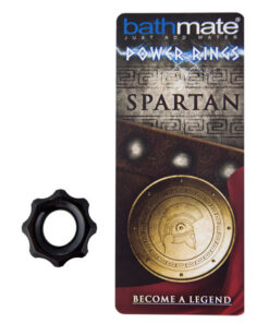 Alternative view of BATHMATE - SPARTAN BLACK PENIS RING