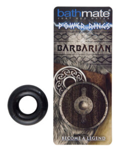 Alternative view of BATHMATE - BARBARIAN BLACK PENIS RING