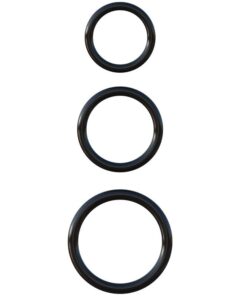 Alternative view of FANTASY C-RINGZ - SILICONE 3 RING STAMINA SET