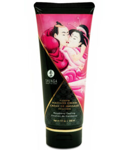 SHUNGA - RASPBERRY MASSAGE CREAM 200 ML