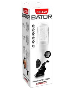 EXTREME TOYZ - PDX MEGA BATOR USB MALE MASTURBATOR VAGINA WHITE