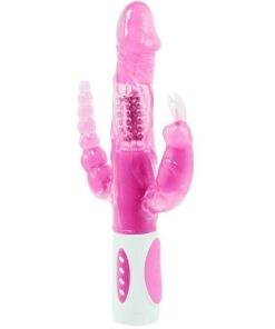 BAILE - PRETTY BUNNY TRIPLE VIBRATOR ROTATOR